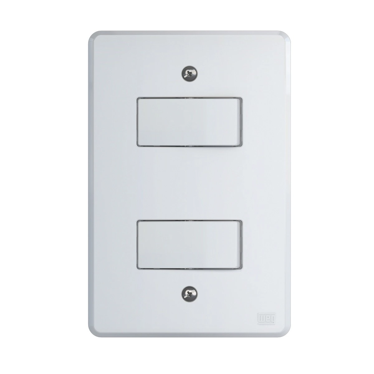 Conjunto Interruptor 4x2 | 2 Teclas Simples 10a 250v