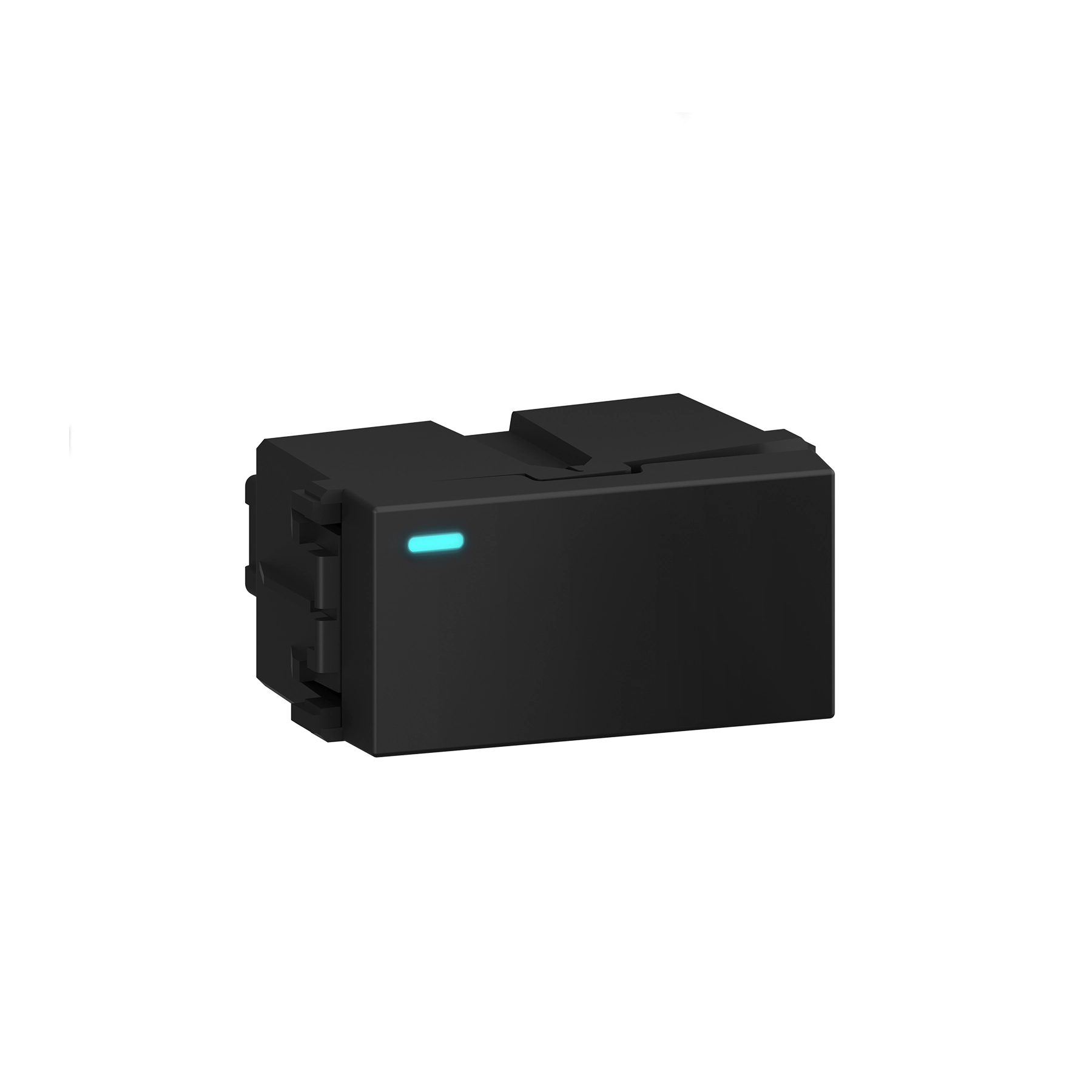 Módulo Interruptor Simples/Paralelo LED 10A/250V Preto Refinatto WEG