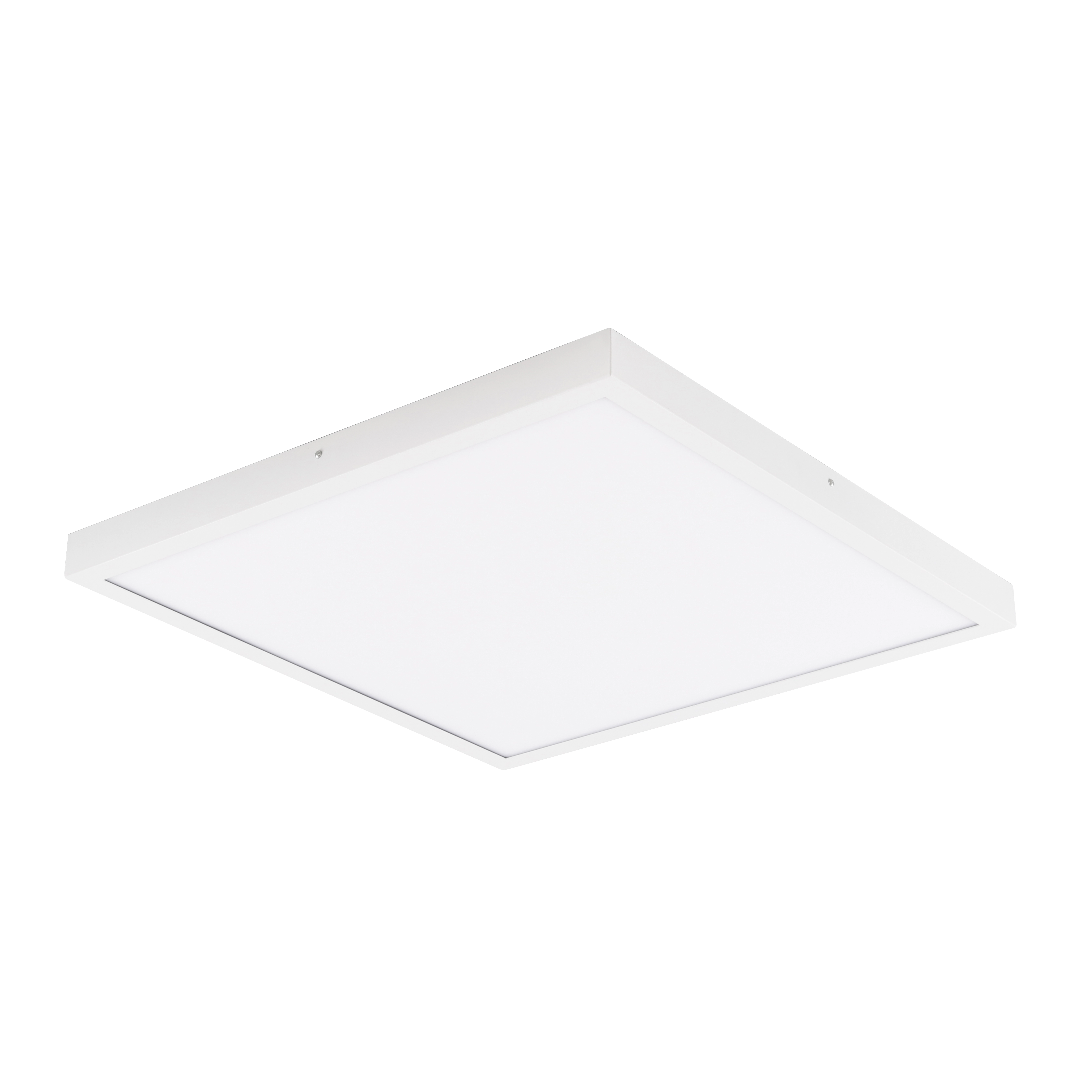 Painel de Led Sobrepor Quadrado Luz Branca 48W Diamante 60x60cm Branco Bivolt