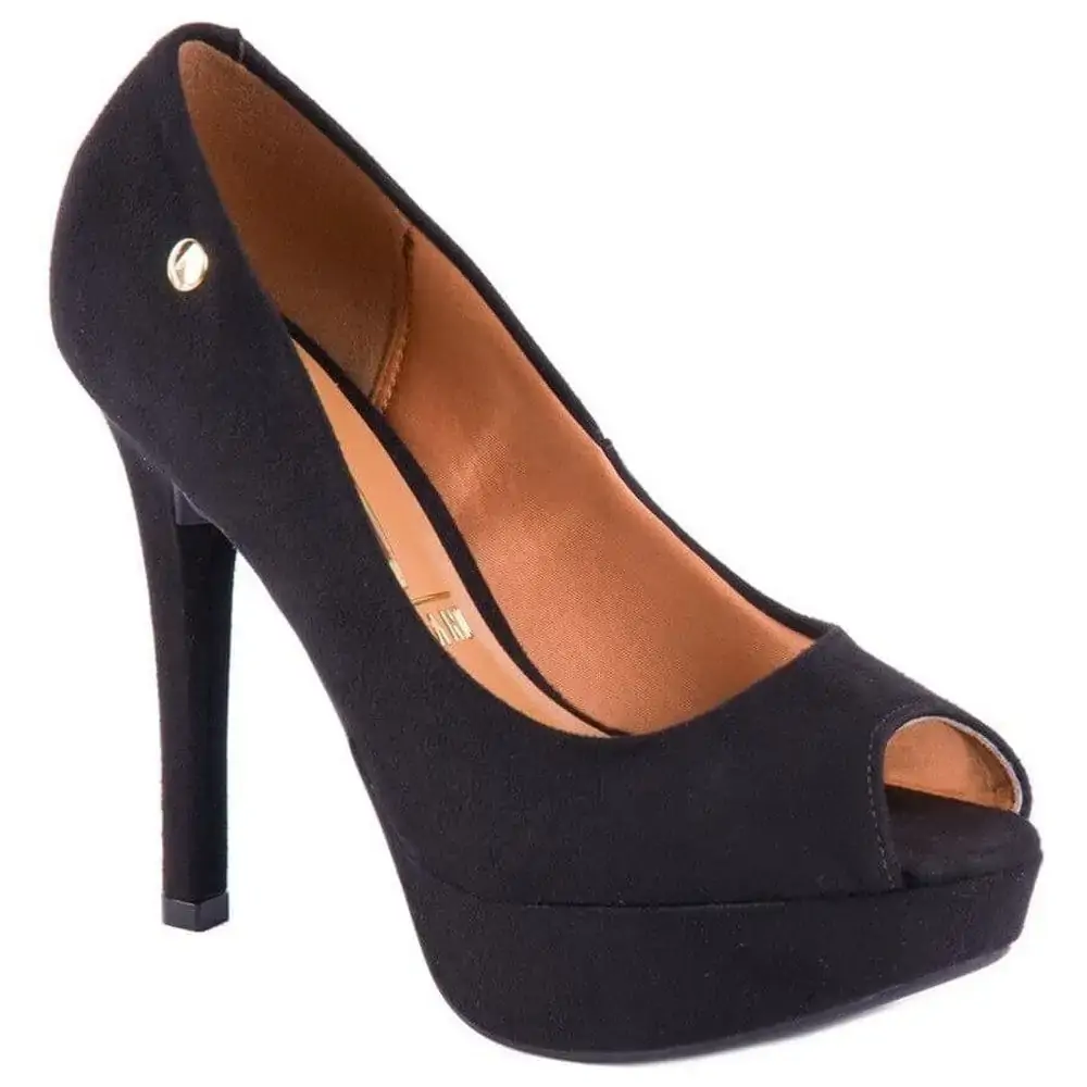 Sapato Vizzano 1830100588115745 Camurca Pto 35