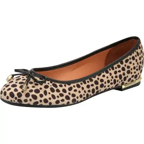 Sapatilha Fem Moleca Bege 37 Leopardo