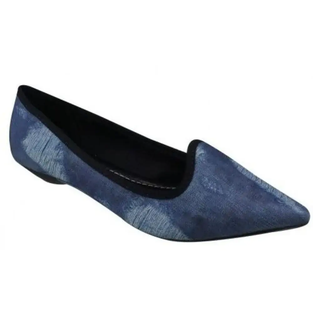 Sapato Fem Beira Rio Jeans Destroyed 38 Mult Azul
