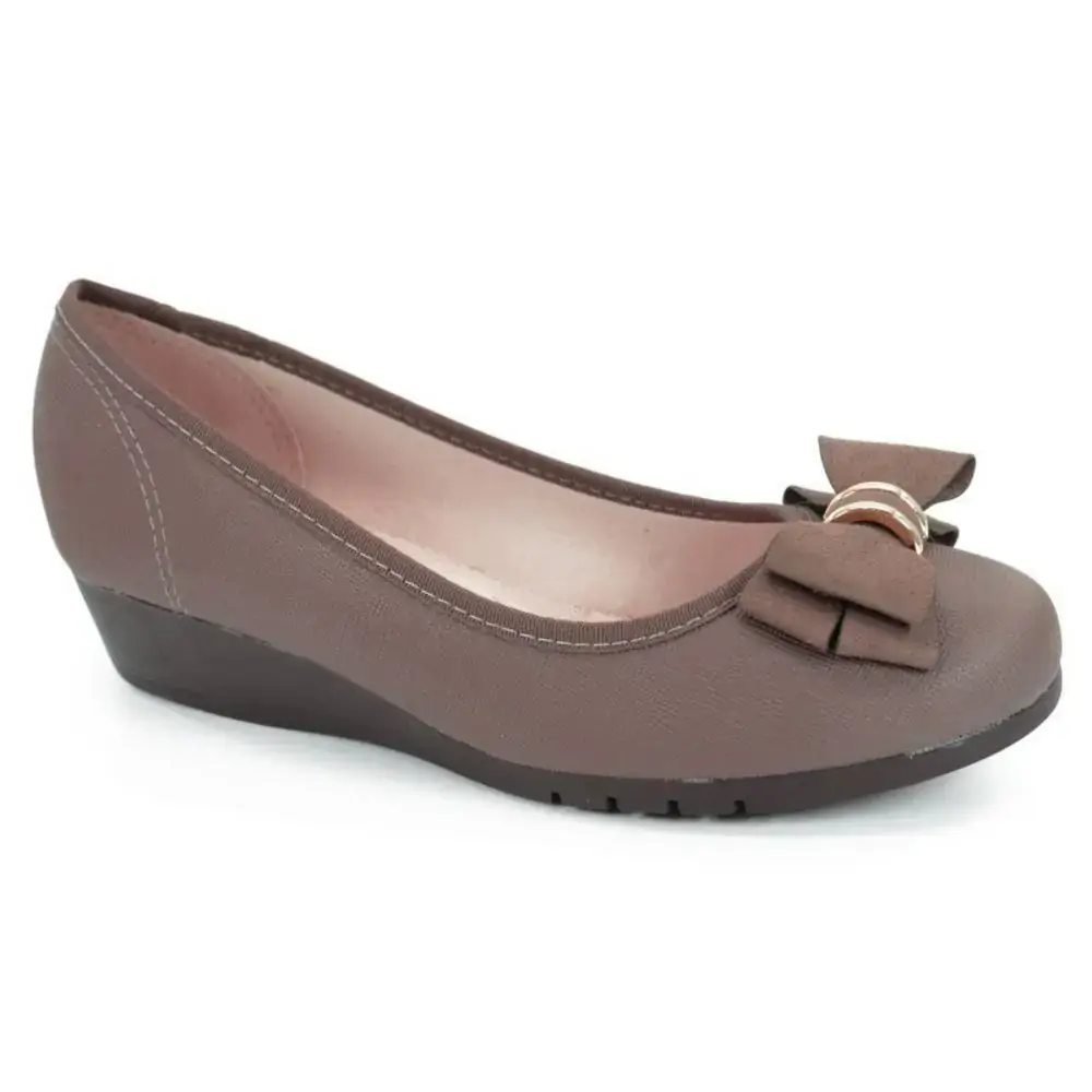 Sapato Moleca 5156436992643867 Cinza 35