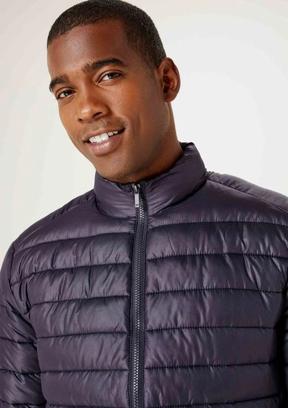 Jaqueta Basica Masc Hering Puffer Azul Ktmzax7si/m