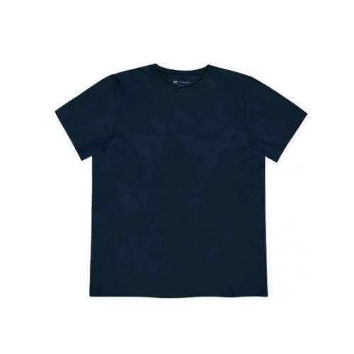 Camiseta Básica Manga Curta World, Hering, Masculino, Azul Marinho, P