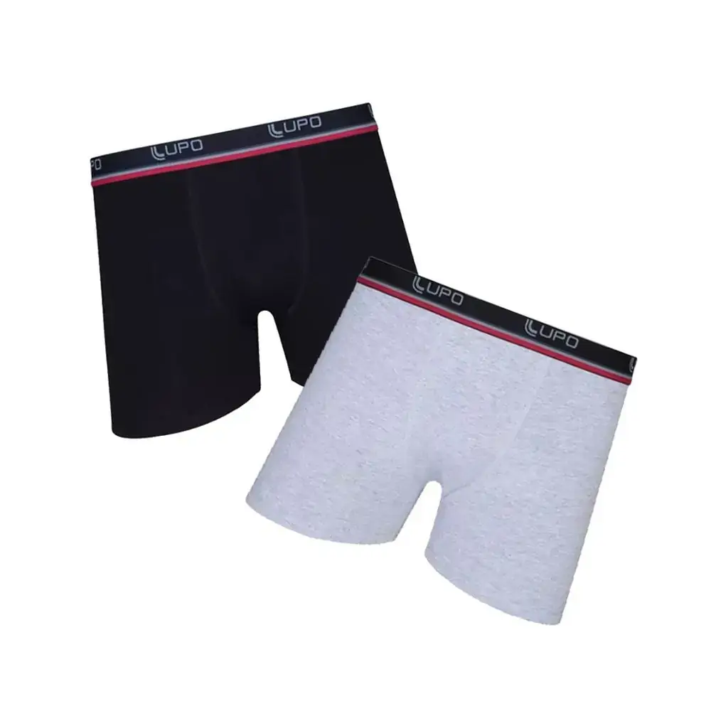 Kit Cueca Lupo Am Boxer C2 Sortido Eg930