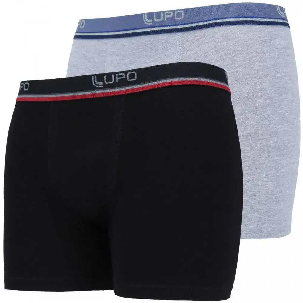Kit Cueca Lupo Am Boxer C2 Sortido Eg940