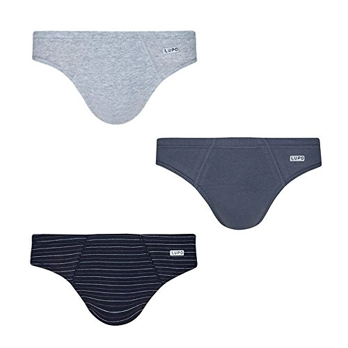 Kit Cueca Lupo Am Slip C/3 Sortido Eg 93