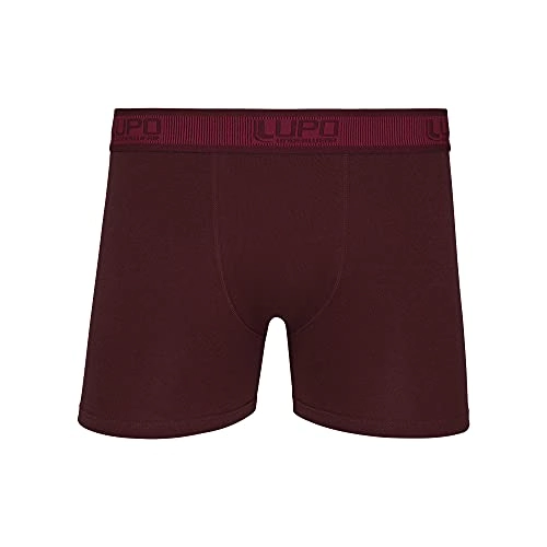 Cueca, Boxer, Lupo, Masculino, Marsala, P