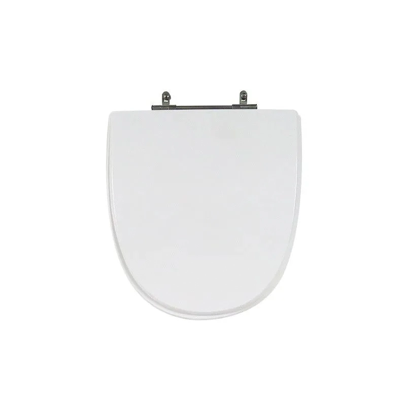 Assento Sanitário Poliéster Para Louça Aloha/up (celite) Aço (reb. Oculto) Branco