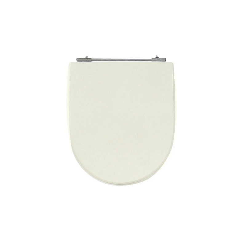 Assento Sanitário Poliéster Para Louça Calypso (incepa) Aço (reb. Oculto) Biscuit