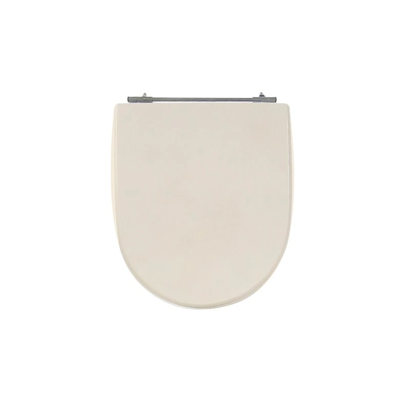 Assento Sanitário Poliéster Para Louça Calypso (incepa) Aço (reb. Oculto) Pêssego/rosa Shell