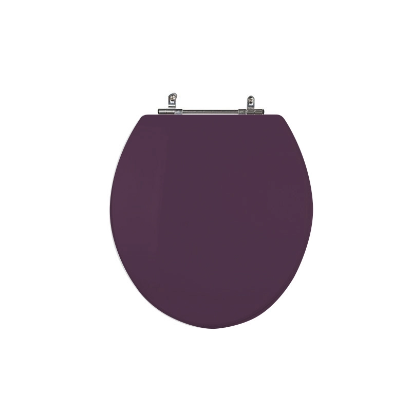 Assento Sanitário Universal Oval Aço Ametista