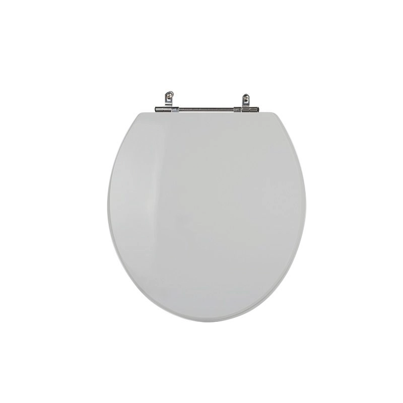 Assento Sanitário Universal Oval Aço Cinza Real