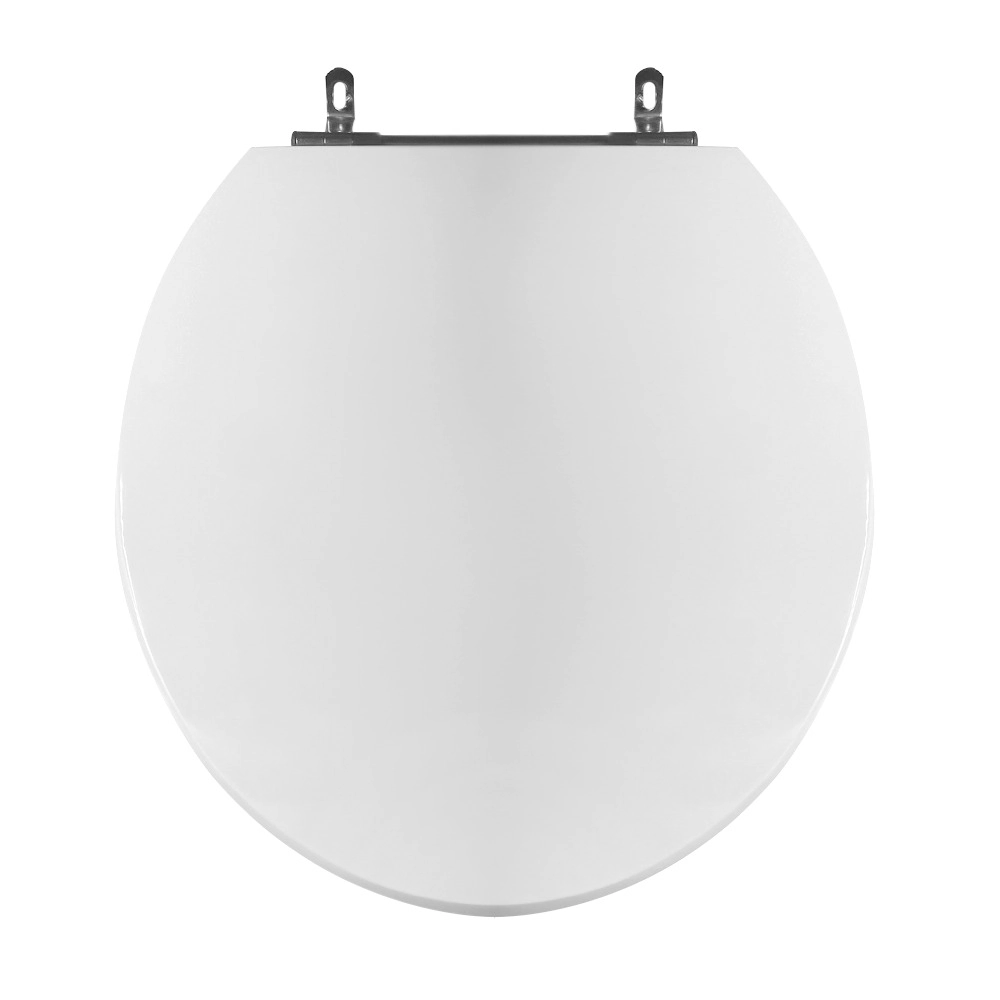 Assento Sanitário Poliéster Para Louça Universal/standard Aço (reb. Oculto) Branco