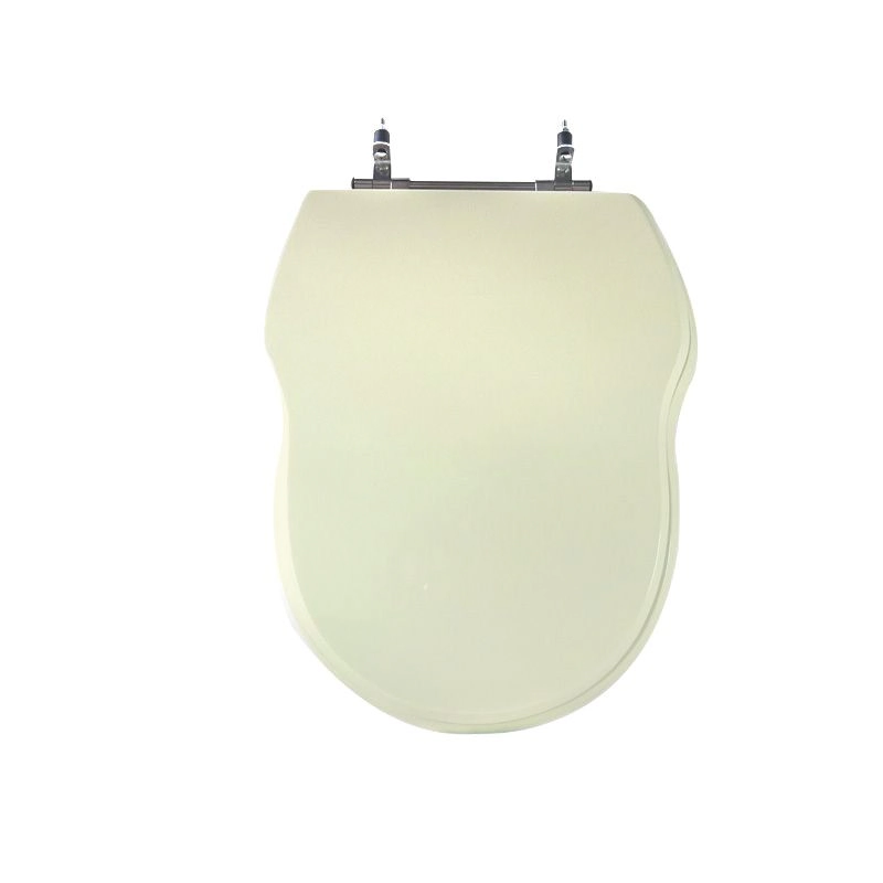 Assento Sanitário Poliéster Para Louça Hampton (incepa) Aço (reb. Oculto) Biscuit