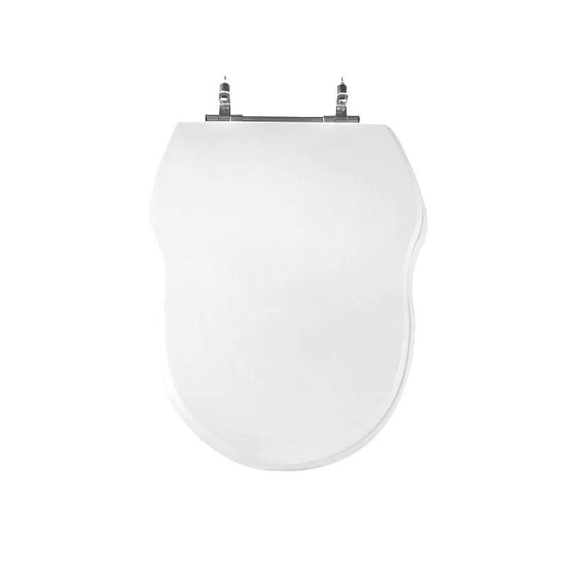 Assento Sanitário Poliéster Para Louça Hampton (incepa) Aço (reb. Oculto) Branco