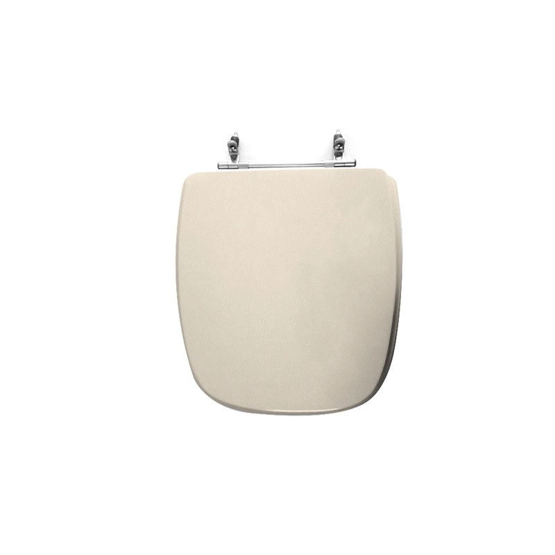 Assento Sanitário Poliéster Para Louça Ibiza (incepa) Aço (reb. Oculto) Pêssego/rosa Shell