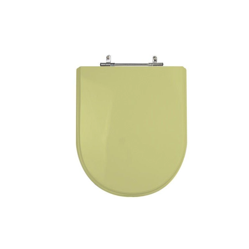Assento Sanitário Poliéster Para Louça Link/carrara/belle Époque (deca) Aço (reb. Oculto) Bege Saara