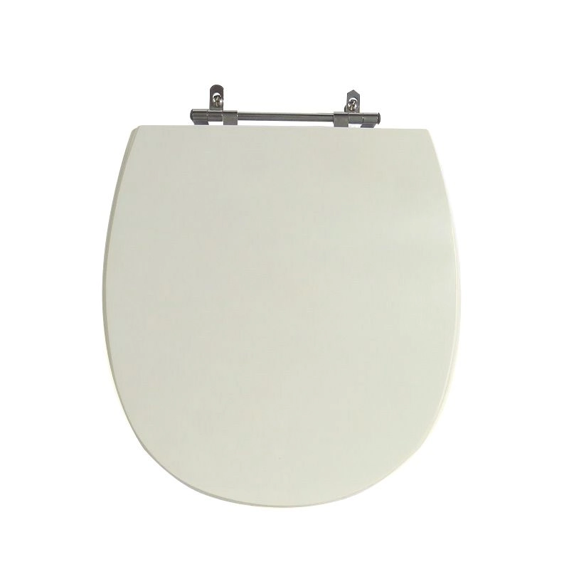 Assento Sanitário Poliéster Para Louça Mássima (incepa) Aço (reb. Oculto) Biscuit