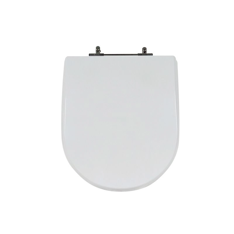 Assento Sanitário Poliéster Para Louça Meridian (roca) Aço (reb. Oculto) Branco
