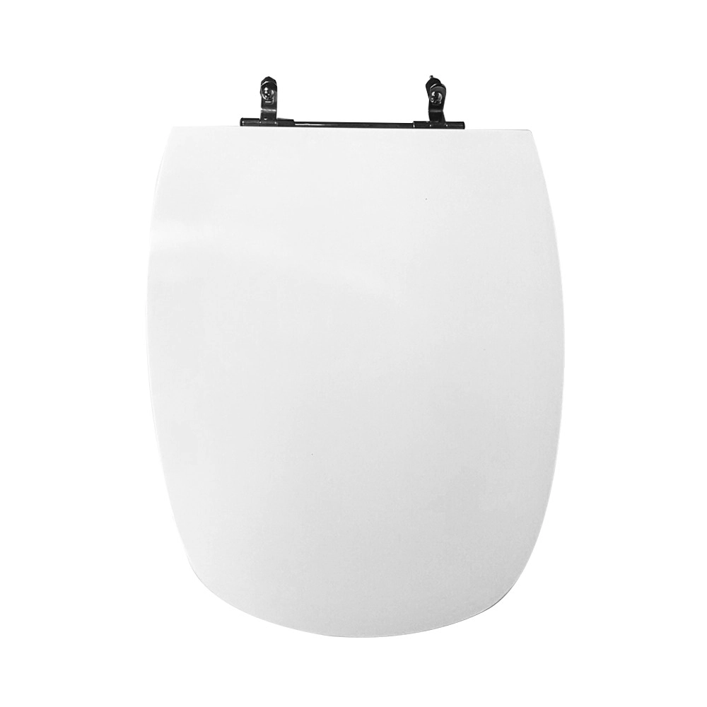 Assento Sanitário Poliéster Para Louça Monte Carlo/venice (deca/belize) Aço (reb. Oculto) Branco