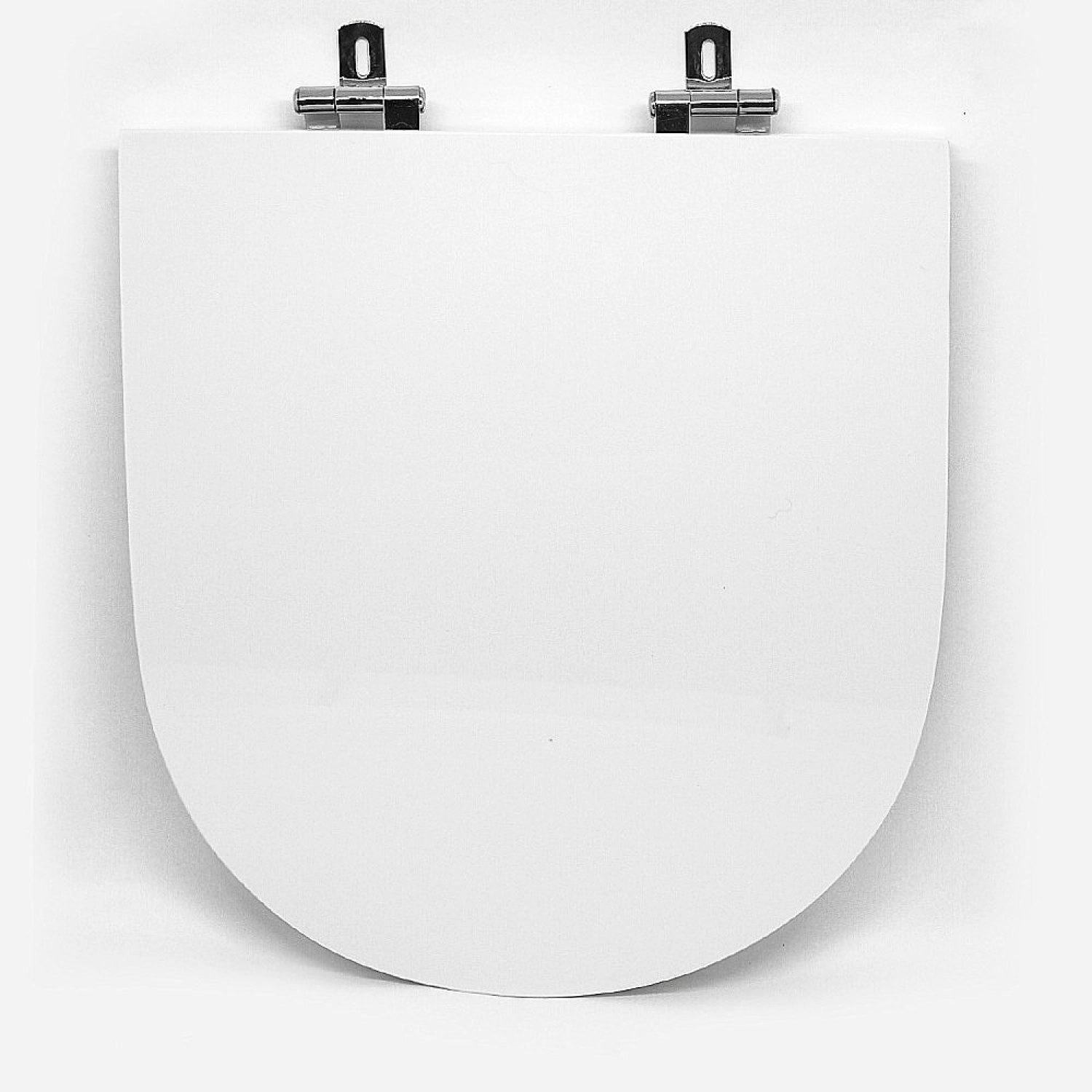 Assento Sanitário Poliéster Para Louça Riviera/smart (celite) Super Luxo Croma Sedile Branco