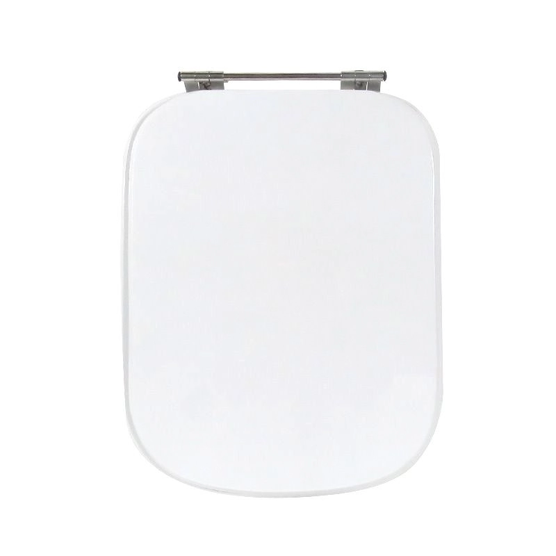 Assento Sanitário Poliéster Para Louça Tivoli (ideal Standard) Aço (reb. Oculto) Branco