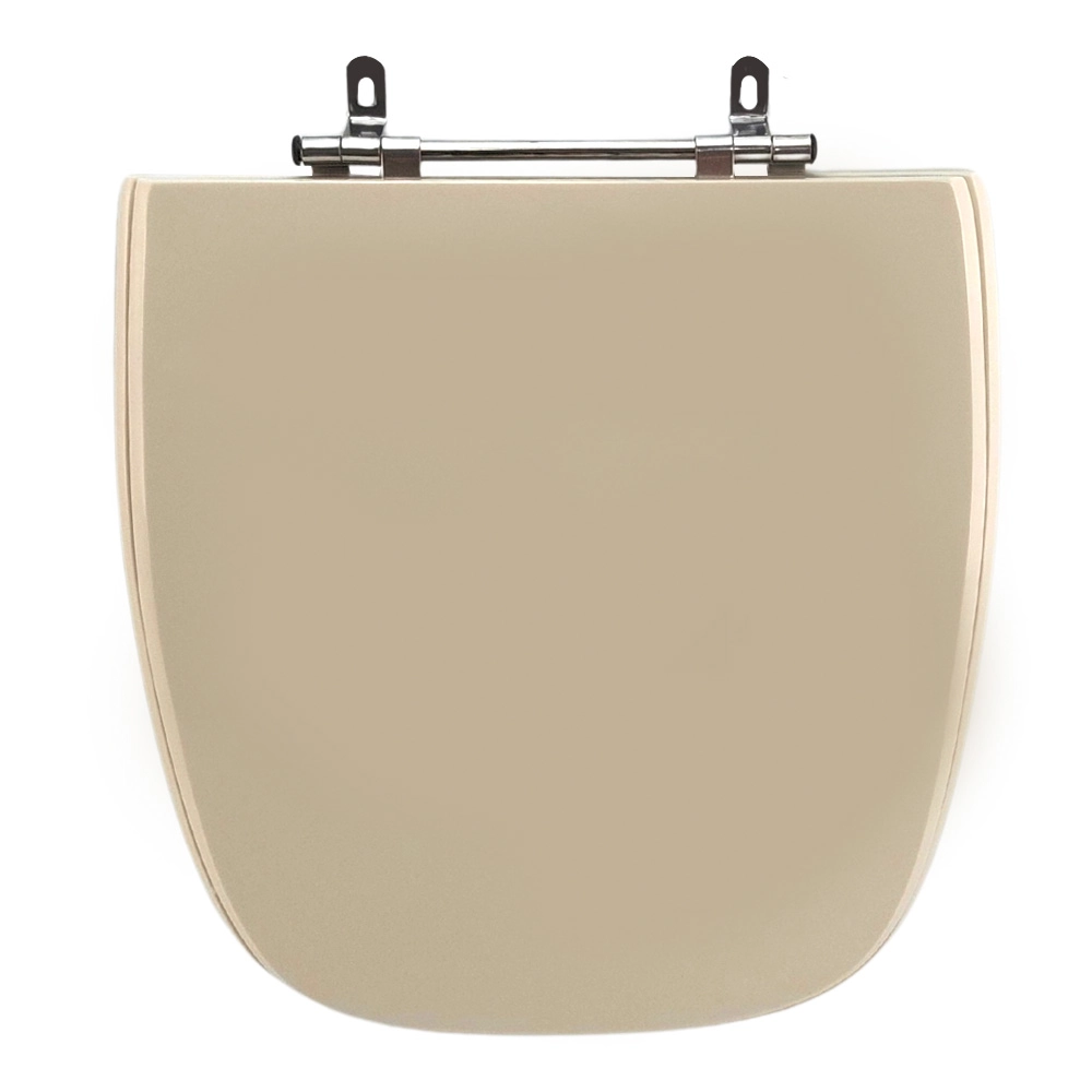 Assento Sanitário Poliéster Para Louça Fit/versato (celite) Aço (reb. Oculto) Pergamon