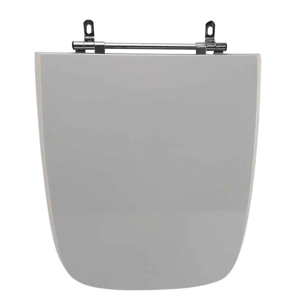 Assento Sanitário Poliéster Para Louça Suite (incepa) Aço (reb. Oculto) Branco