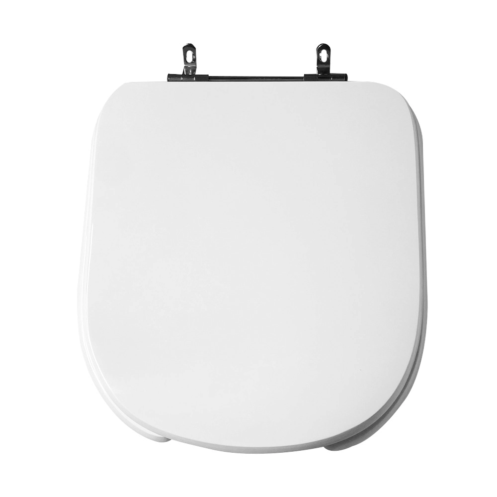 Assento Sanitário Poliéster Para Louça Vogue Plus Conforto (deca) Aço (reb. Oculto) Branco