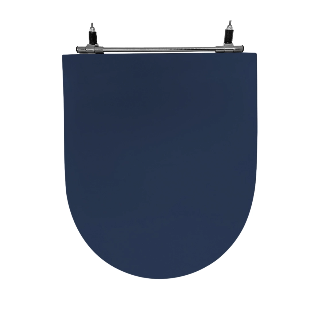 Assento Sanitário Poliéster Calypso Incepa Aço Navy