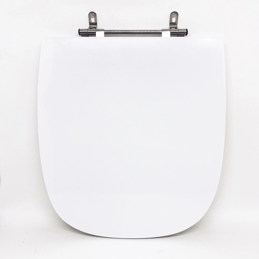 Assento Sanitário Poliéster Para Louça Flex (deca) Aço (reb. Oculto) Branco