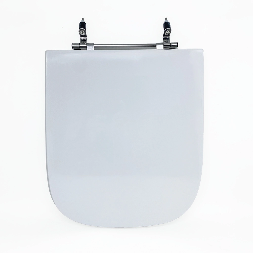 Assento Sanitário Poliéster Para Louça Elite (celite) Aço (reb. Oculto) Branco