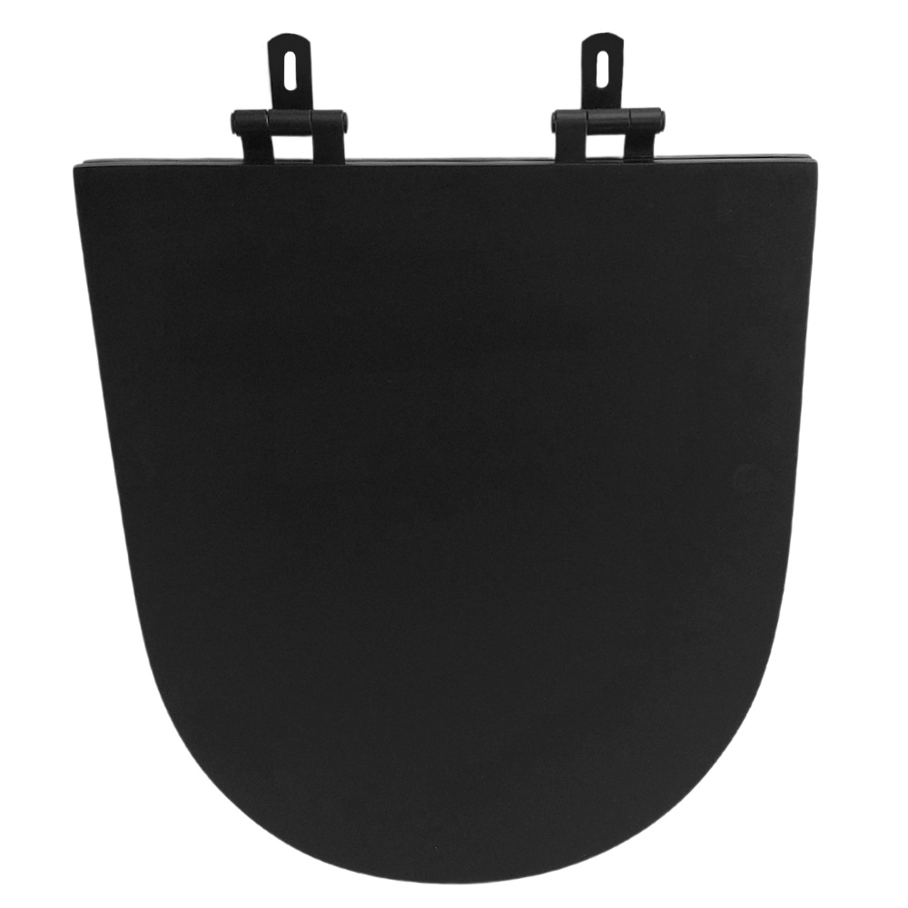 Assento Sanitário Carrara Super Luxo Black Matte-ébano Fosco
