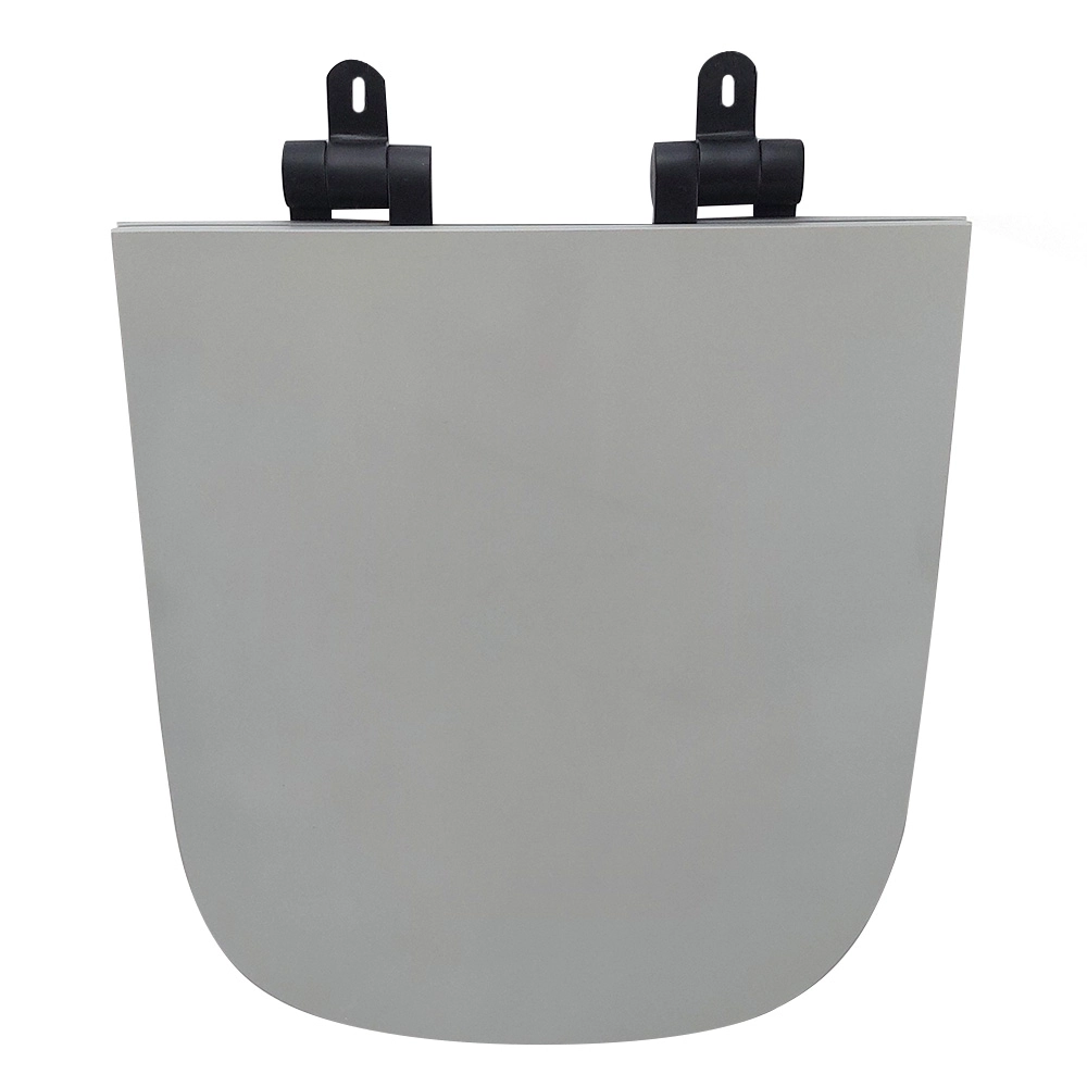 Assento Sanitário Quadra Slow Close Black Matte-cinza Fosco