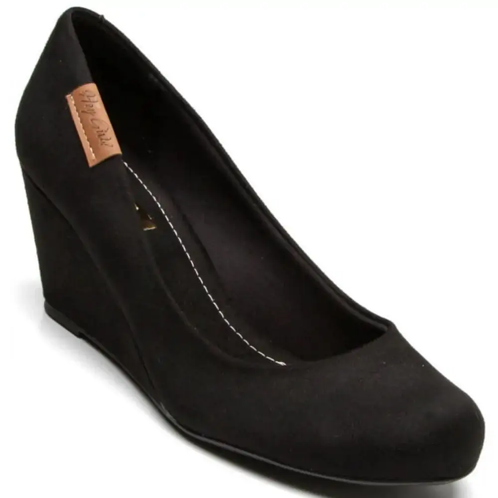 Sapato Moleca 5270725588115745 Camurca Pto 37