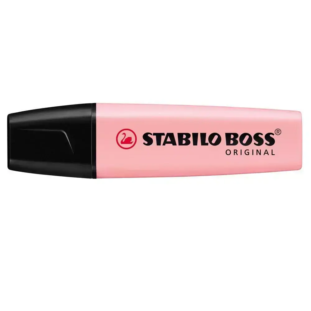 Pincel Marca Texto - Boss Original Rosa - Stabilo