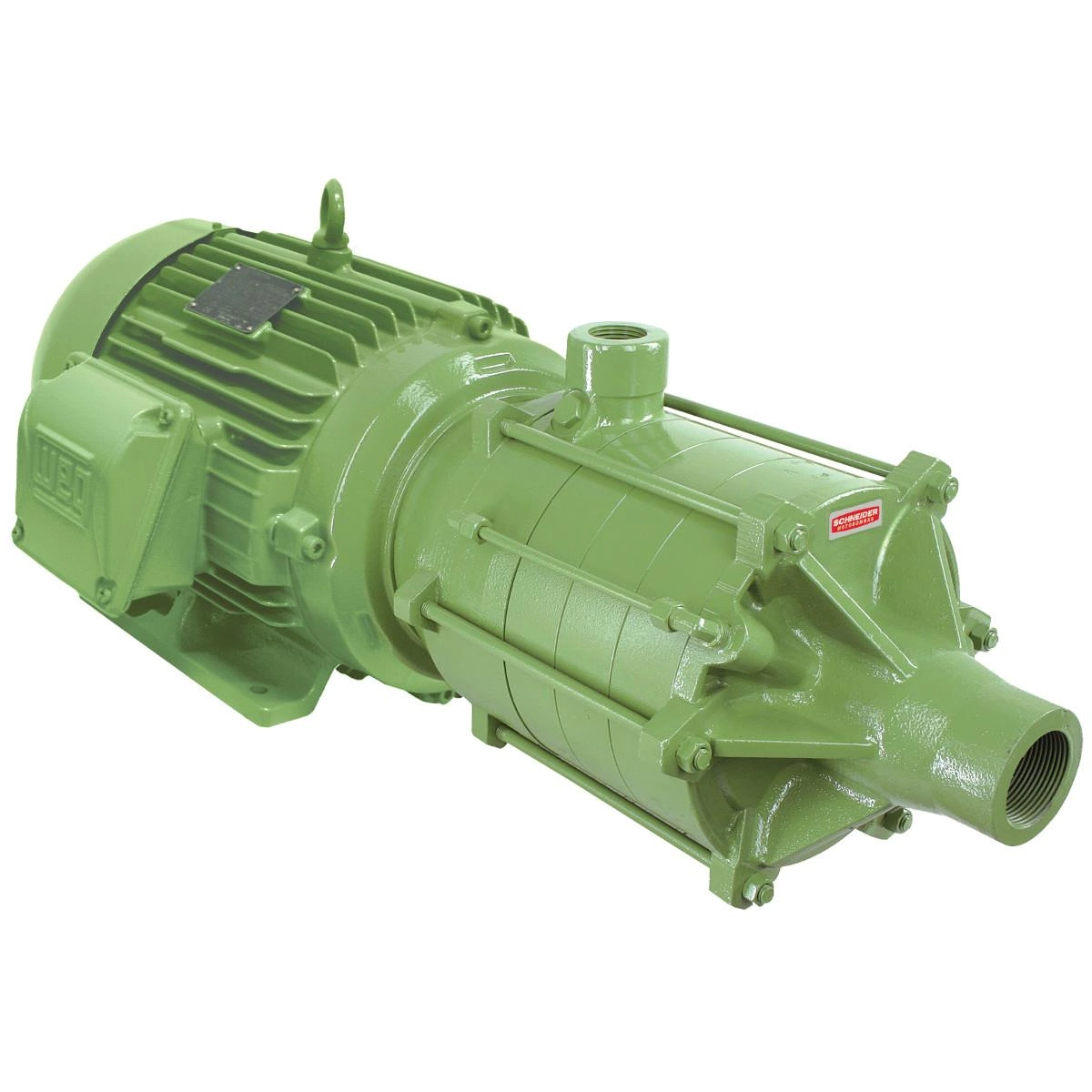 Bomba Multiestagio Schneider Me-al 2350 5 Cv Trifasica 220v/380v/440v/760v