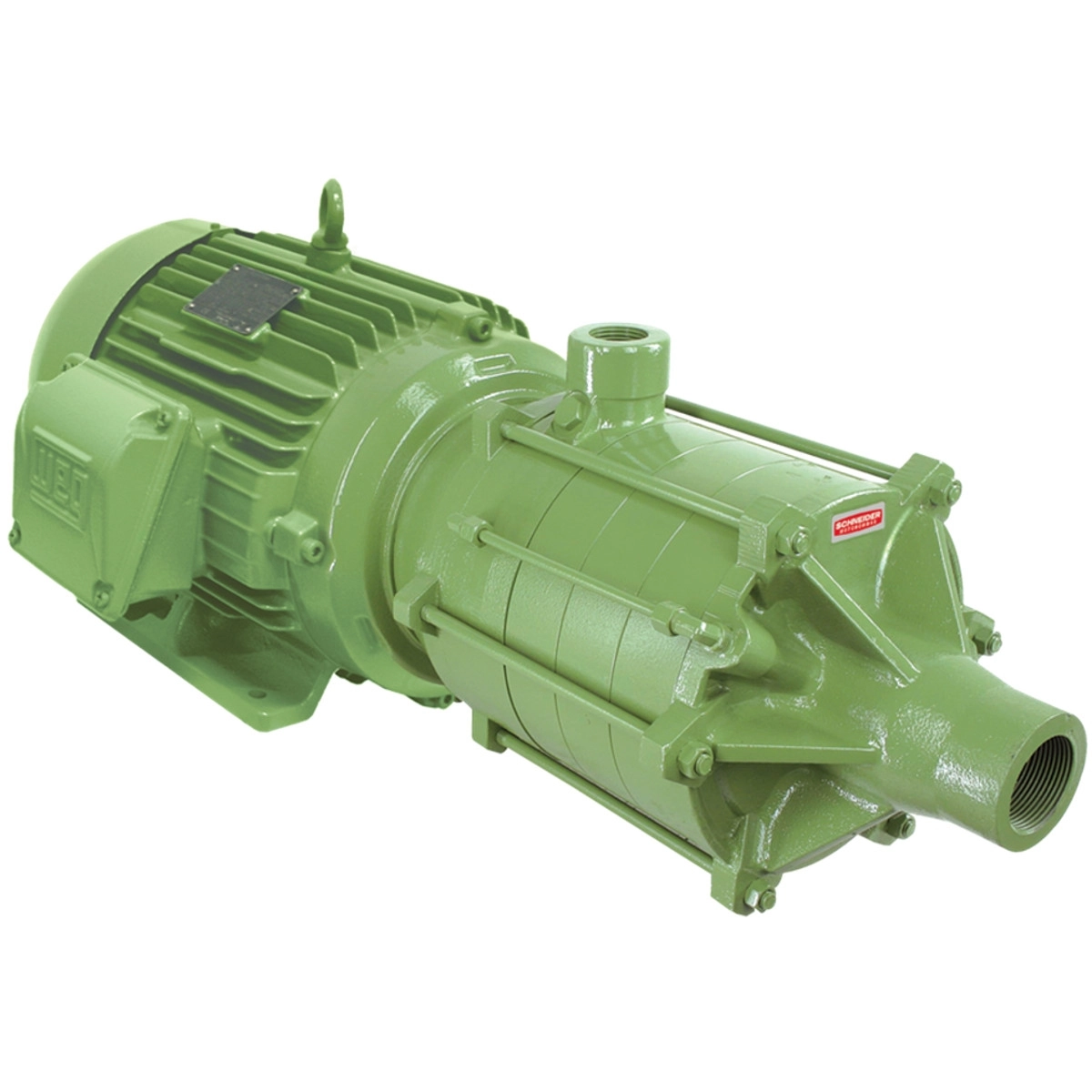 Bomba Multiestagio Schneider Me-br 1640v 4 Cv Trifasica 220v/380v/440v/760v