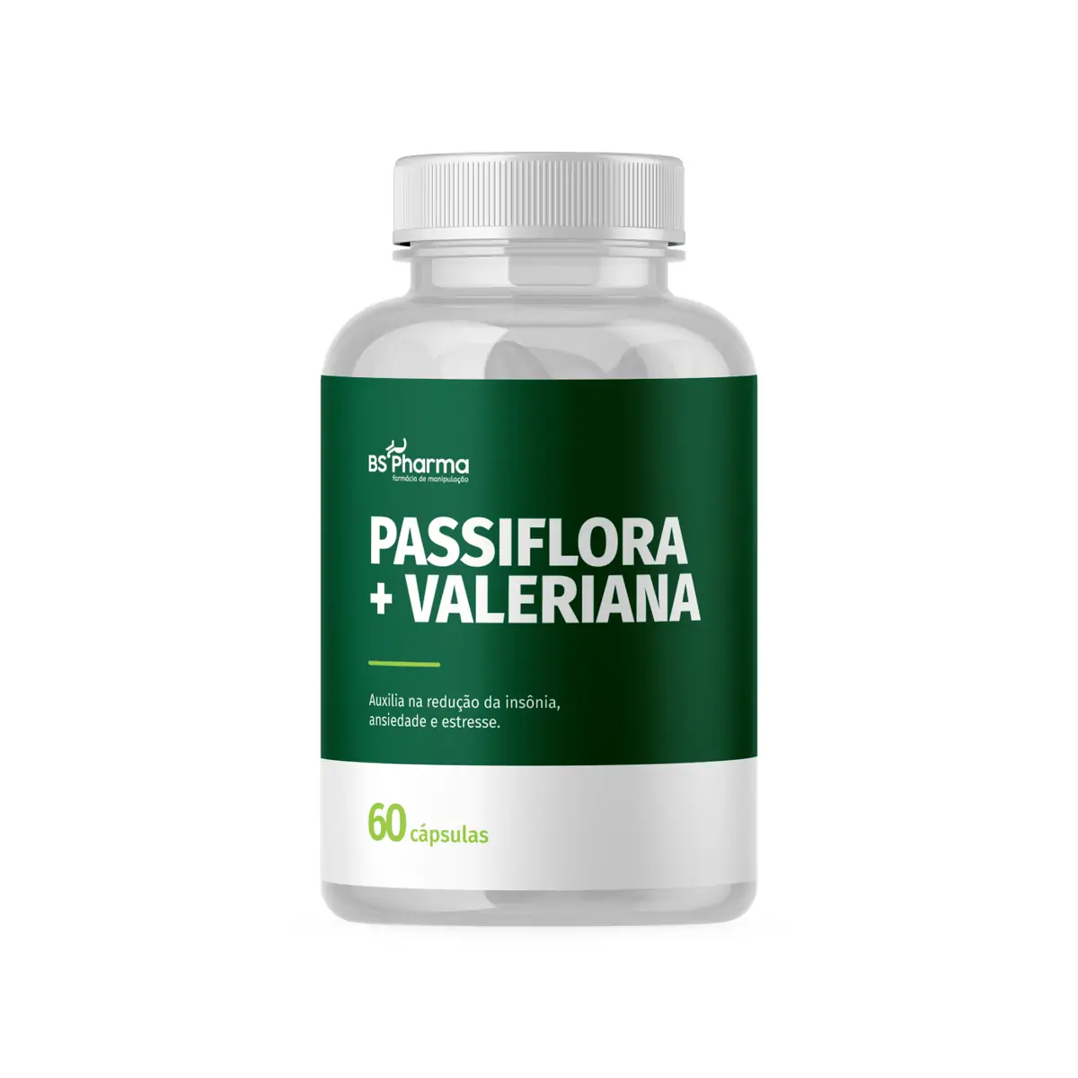 Passiflora 250 mg + Valeriana 50 mg - 60 Cápsulas