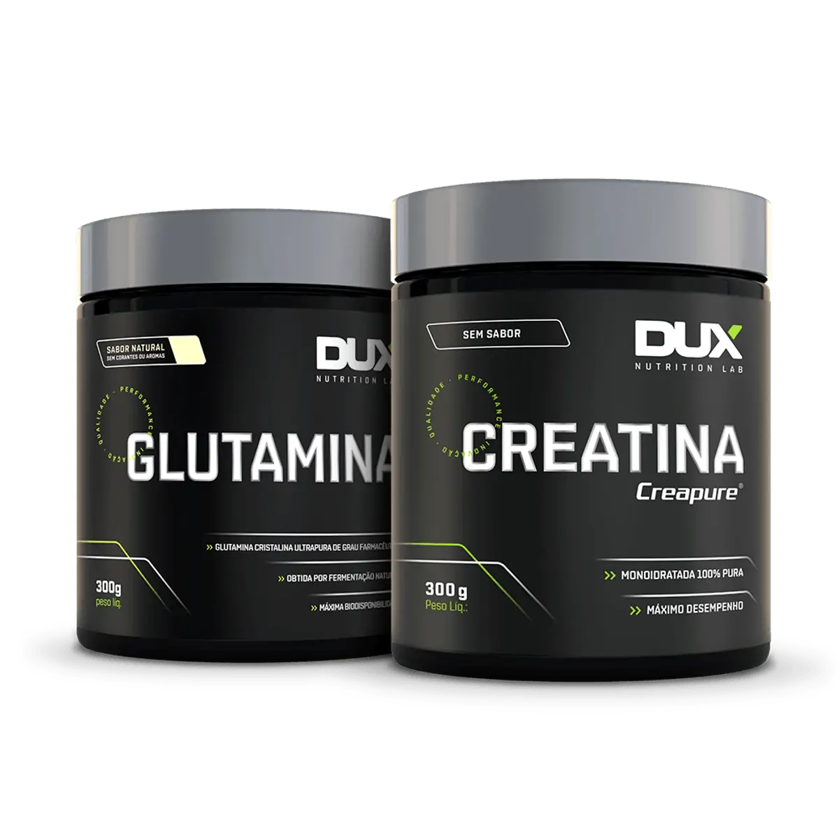 Kit Muscle Recovery 300G Creatina + Glutamina (300G)
