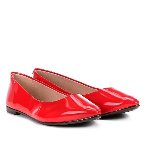 Sapatilha Moleca 5635100600046175 Vermelho 33