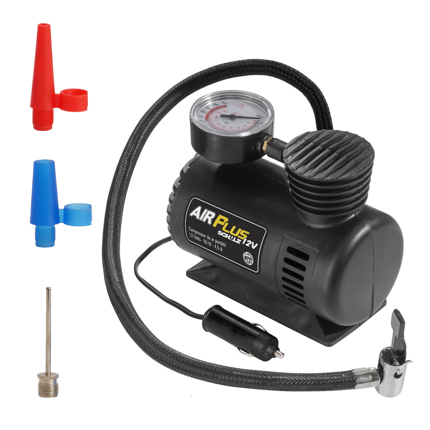 Mini Compressor de Ar Portátil Schulz L HP 12V