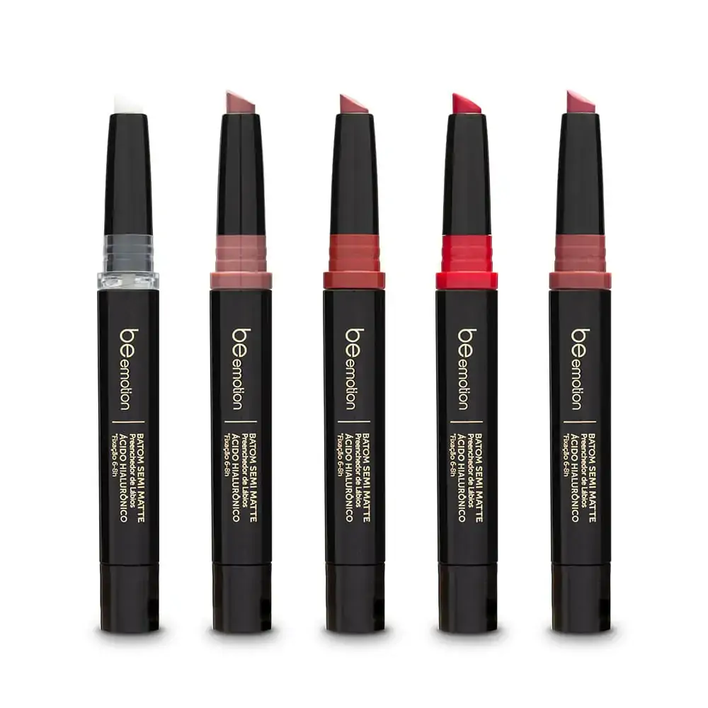 Lapiseira Batom Be Emotion - Semi Matte - Red - Cor Incolor