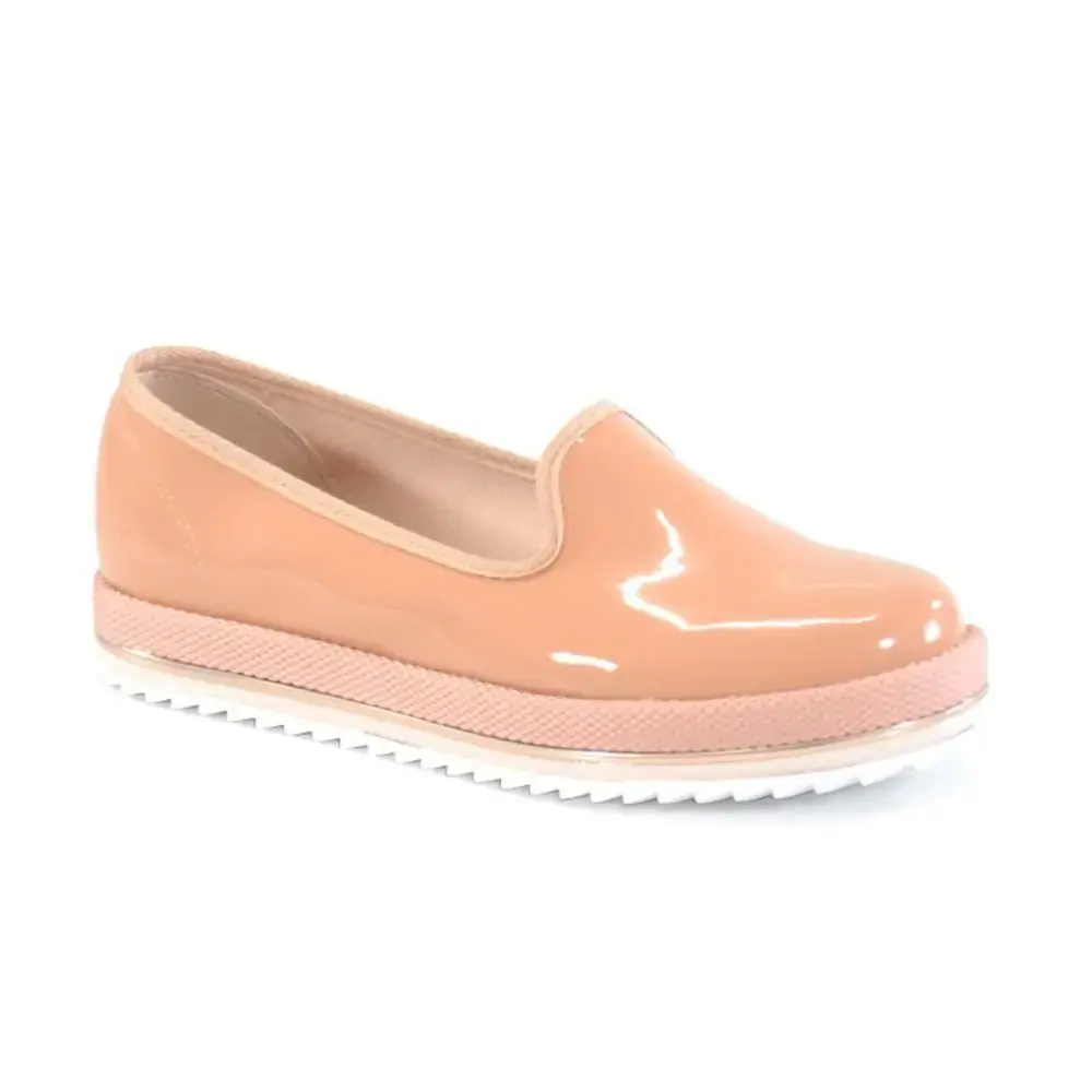 Tenis B.rio 41963001678762674 Verniz Nude Ouro 36