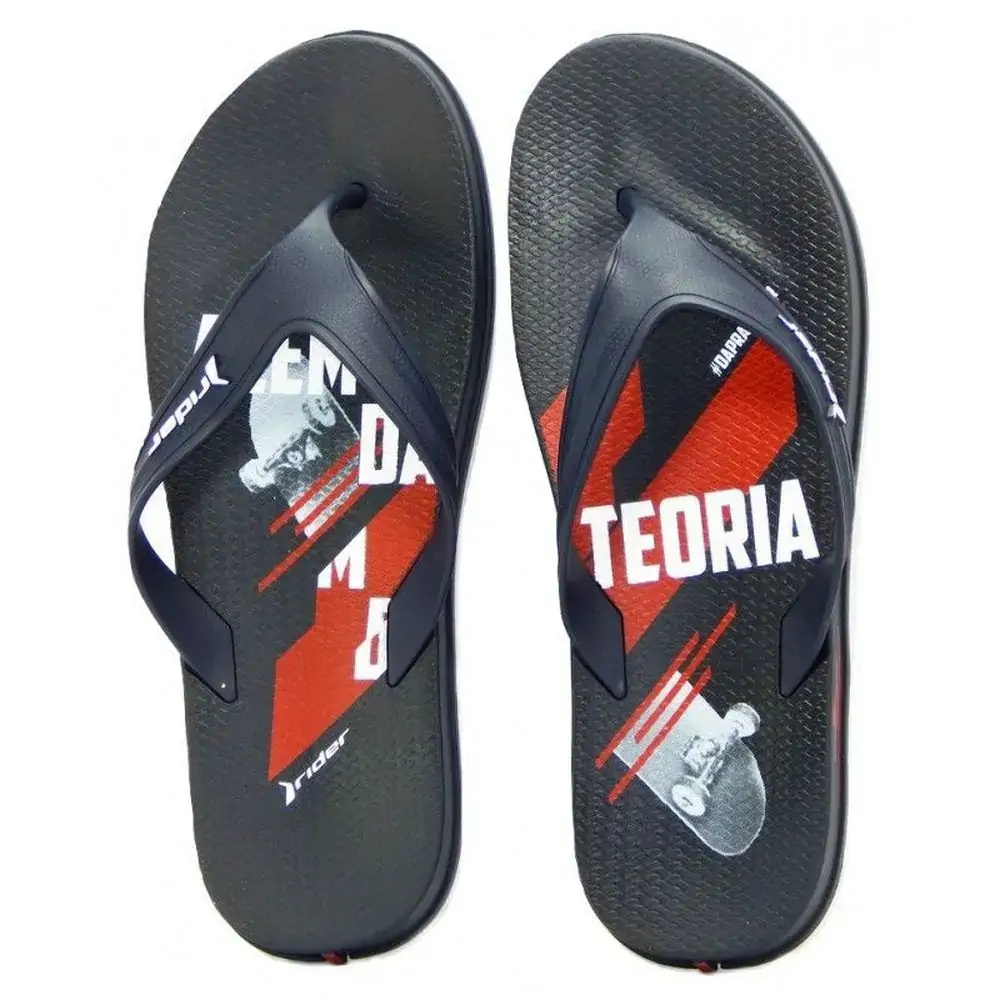 Sandalia Rider Jam Dedo Masc.ad Pr/pr/br