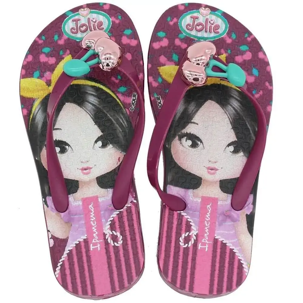 Chinelo Inf Ipanema Jolie Amor Vermelho