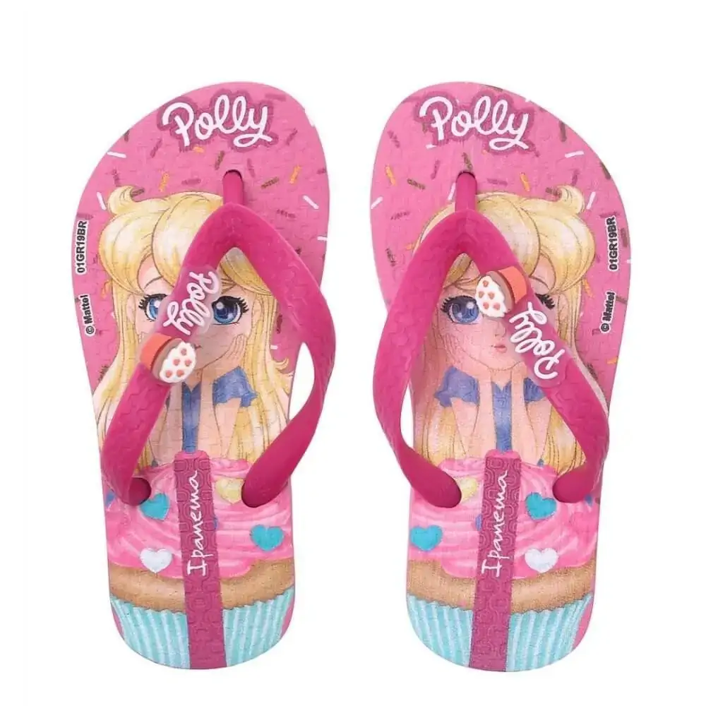Chinelo Ipanema Polly E M Rosa/rosa
