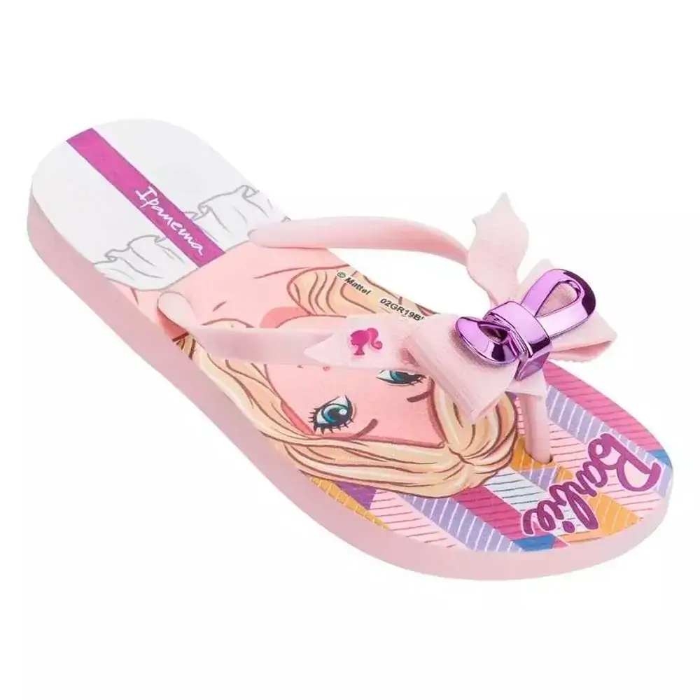 Chinelo Ipanema Barbie Fa Rosa Claro